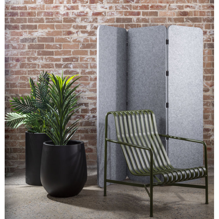 Lumeah Concertina 3 Panel Privacy Room Divider Wayfair